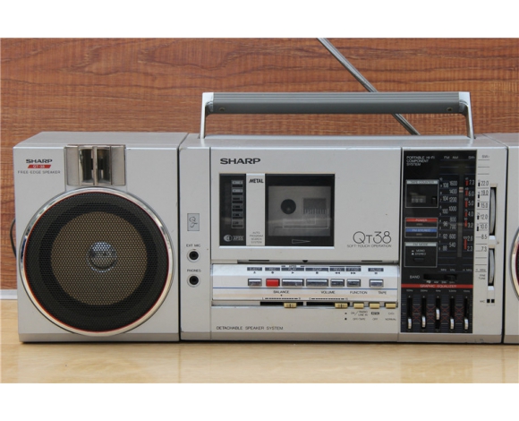 Đài Cassette Nhật bãi Sharp QT-38ZS 